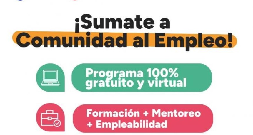 Comunidad al Empleo: capacitaci&oacute;n para mejorar capacidades y acceder al mercado laboral