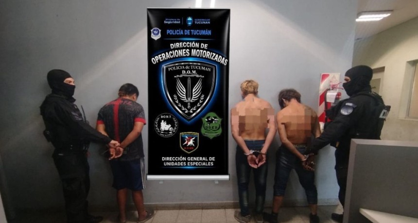 Causaron disturbios en Villa 9 de Julio y fueron detenidos