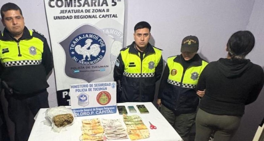Tras una investigaci&oacute;n y allanamiento la polic&iacute;a desbarata un punto de venta de drogas