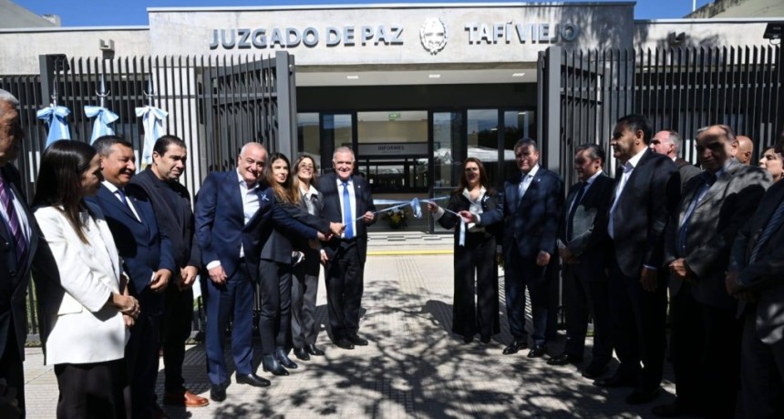 El Gobernador renov&oacute; su Juzgado de Paz para ampliar y descentralizar los servicios judiciales en Taf&iacute; Viejo