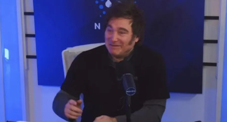 Bajo rating para la entrevista a Milei en Neura 
