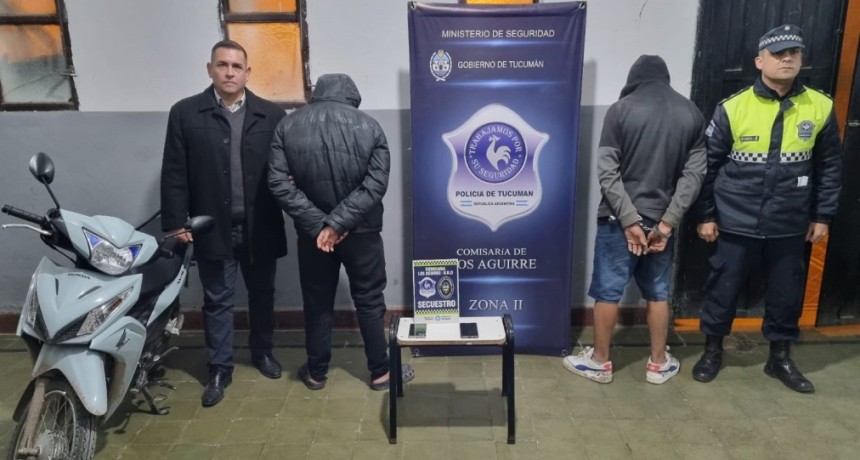 Atrapan a dos hombres por el robo de celulares