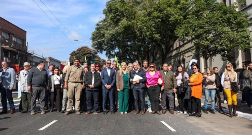  Rossana Chahla inaugur&oacute; la repavimentaci&oacute;n y puesta en valor integral de la avenida Mitre