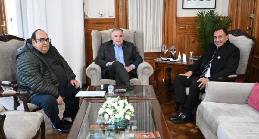 Jaldo recibi&oacute; al intendente de Trancas, Antonio Moreno