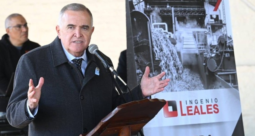 Jaldo particip&oacute; del inicio de la zafra 2026 del Ingenio Leales