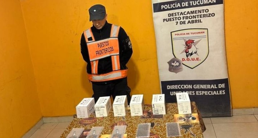 En un control fronterizo secuestran dispositivos electr&oacute;nicos que se trasladaban de manera ilegal