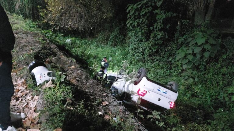 Tres mujeres resultaron heridas en un accidente de tránsito en puente del Río Chirimayo