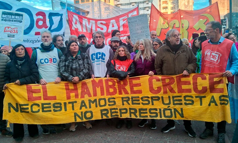 Marcha opositora en Rosario: "La patria es la vida digna"