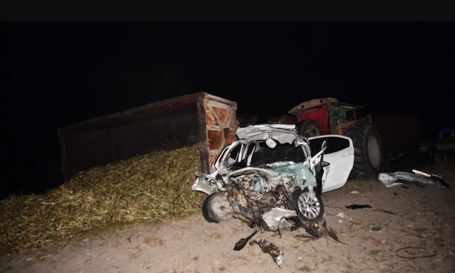 Yucumanita: muere automovilista tras colisionar de frente contra una rastra cañera