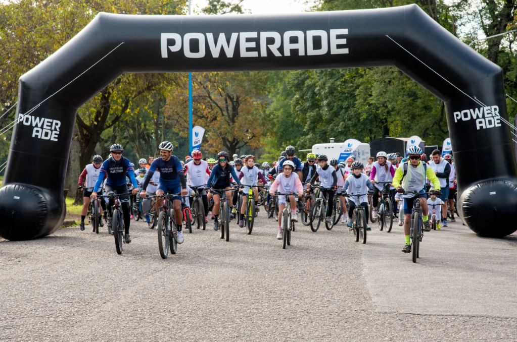 Bicicleteada Solidaria a beneficio del Banco de Alimentos