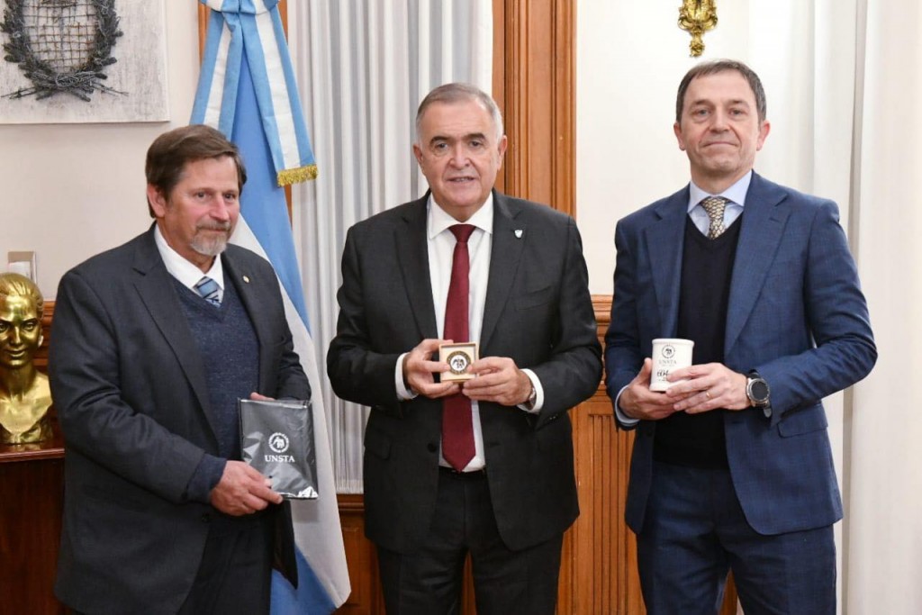 Jaldo se reunió con el rector de la UNSTA