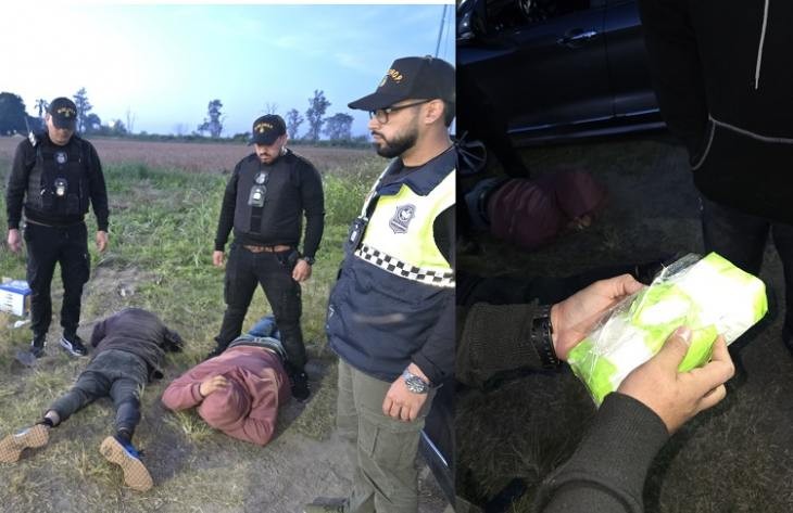 La Policía de Tucumán secuestró un ladrillo de cocaína y detuvo a dos hombres