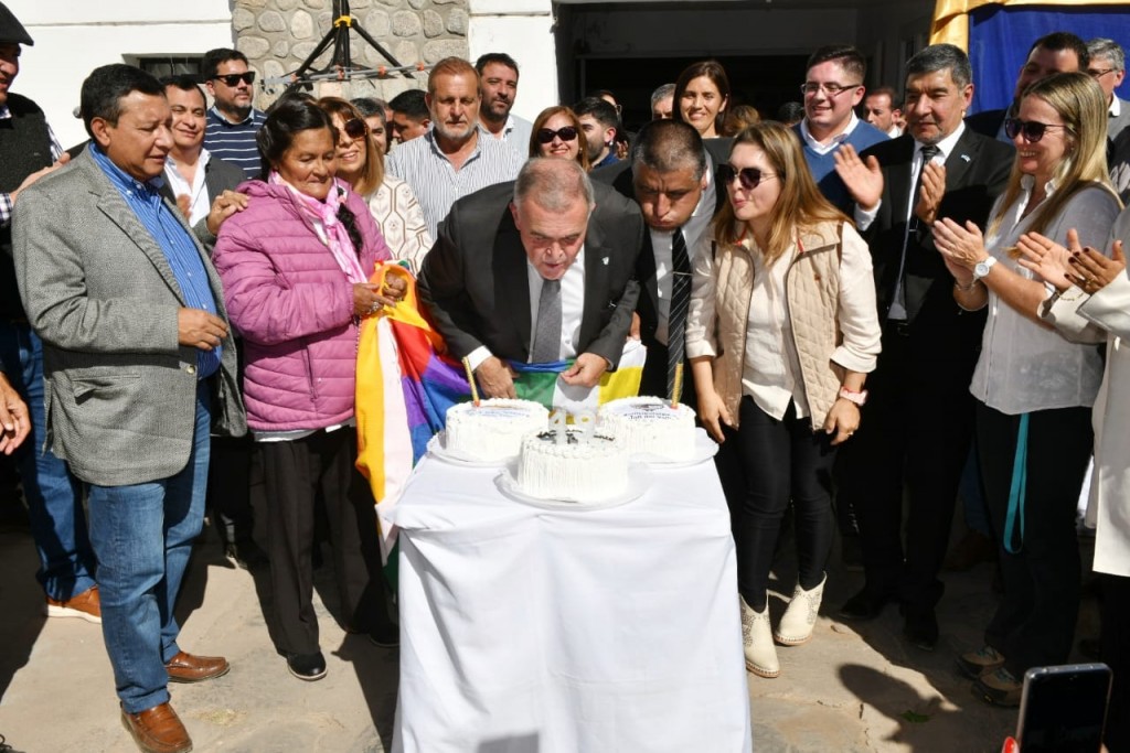 Osvaldo Jaldo participó del aniversario 49° de Tafí del Valle 