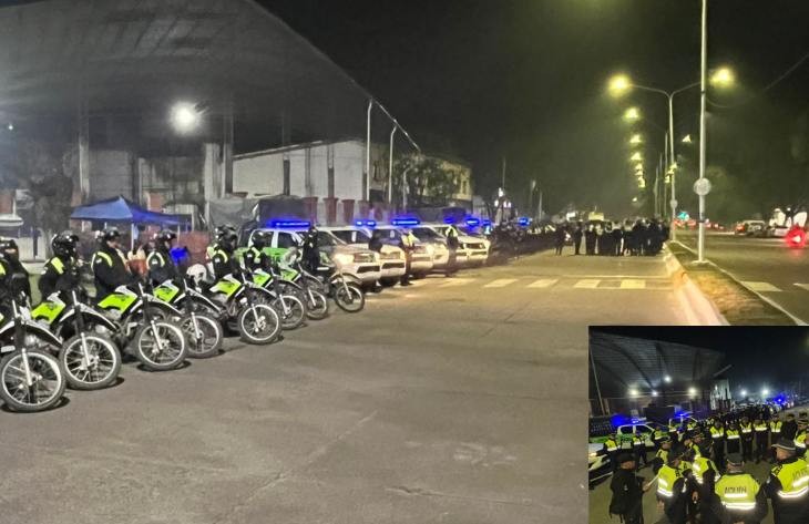 La Unidad Regional Este recorre las calles de su jurisdicción con un importante despliegue