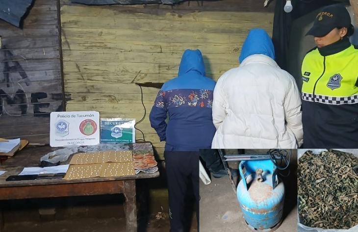 Recuperan lo robado en un “escruche” y encuentran drogas listas para la venta