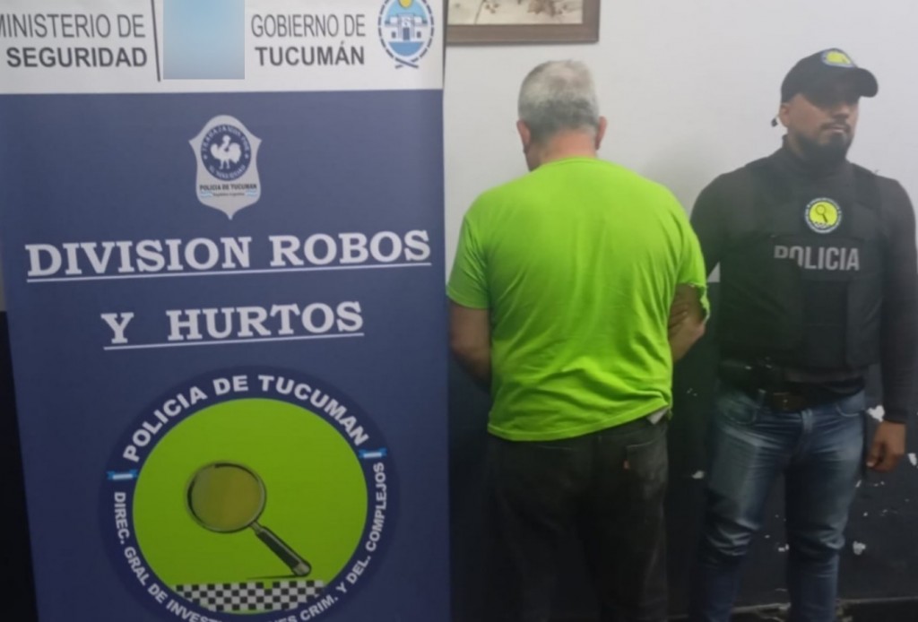 Lo aprehendieron por robar a un anciano usando múltiples engaños