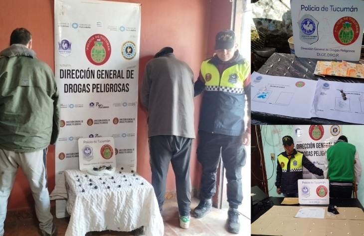En el barrio El Triángulo desarticulan un clan familiar dedicado al narcomenudeo 