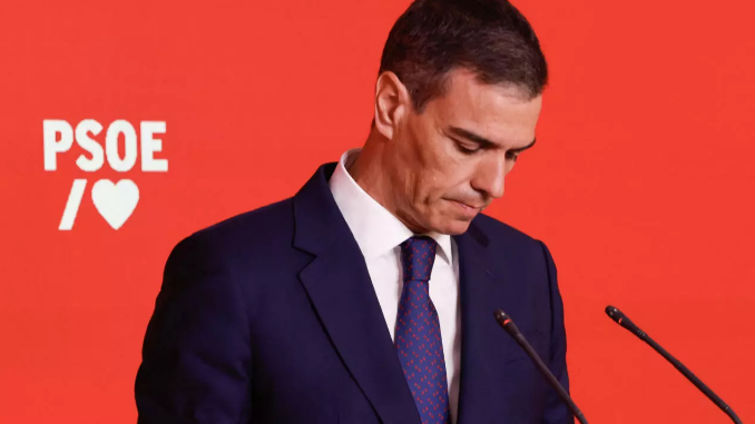 Pedro Sánchez pide perdón ante un escándalo de corrupción dentro de su partido