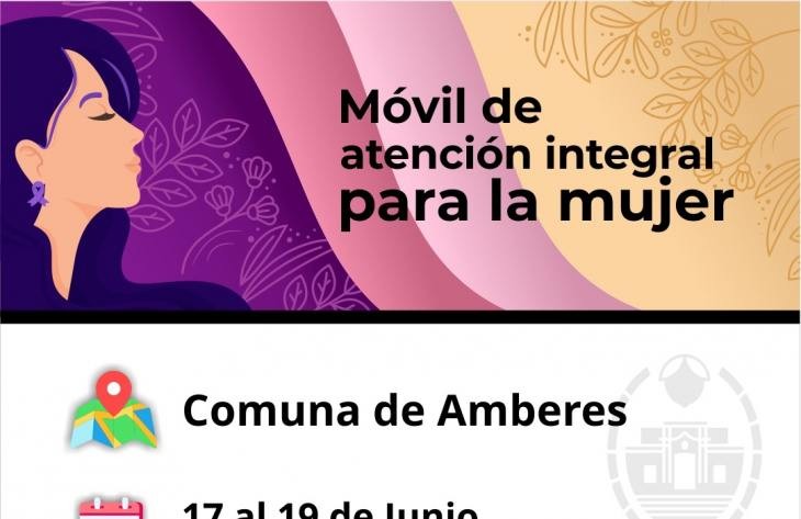 El Móvil de Atención para la Mujer asistirá en la Comuna de Amberes
