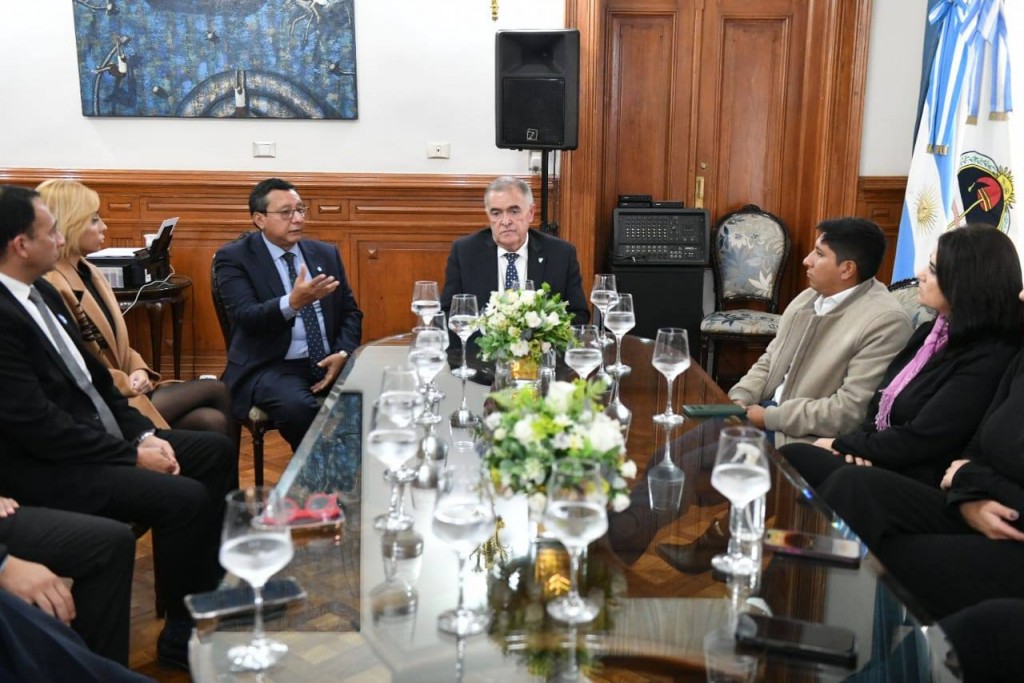 El gobernador recibió a los intendetes para la organizacion de los preparativos del 9 de julio