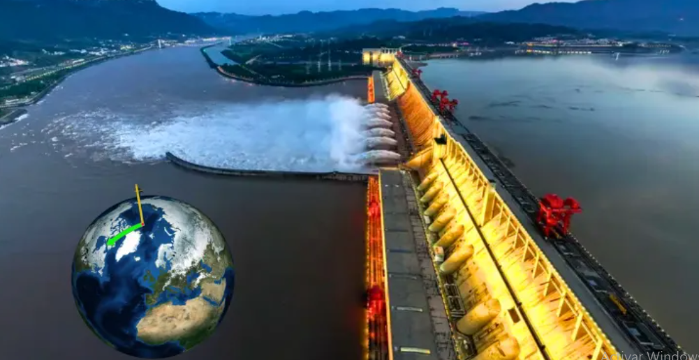 La NASA confirmó que una presa en China cambió el eje de la Tierra 
