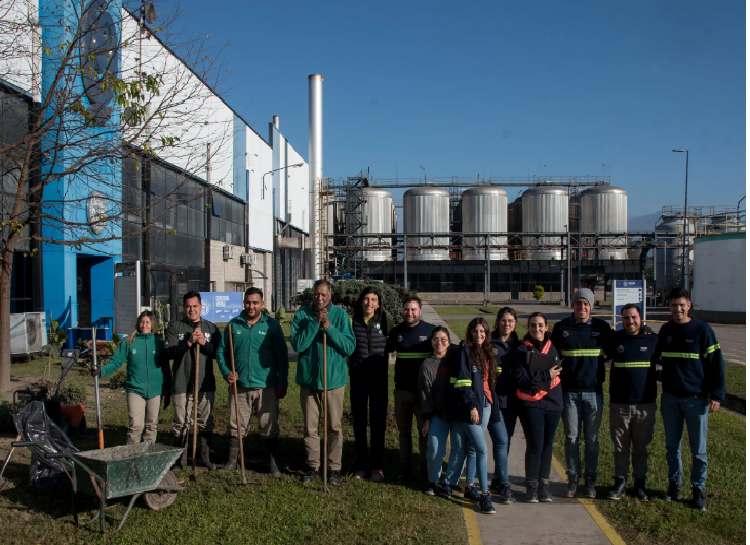 Cervecería Quilmes crea su propia huerta en la planta de Acheral
