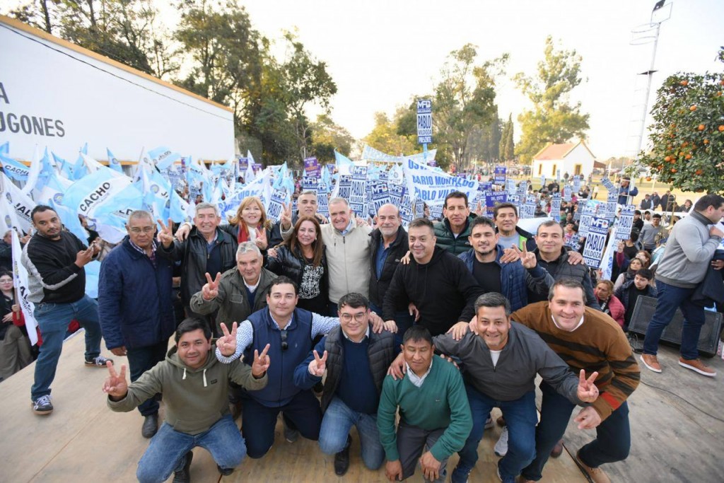 Jaldo encabezó un importante acto junto al Movimiento Peronista del Este