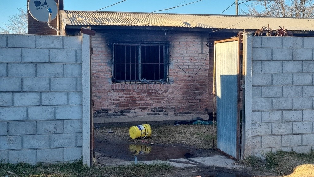 Incendio fatal en Junín: tres menores murieron