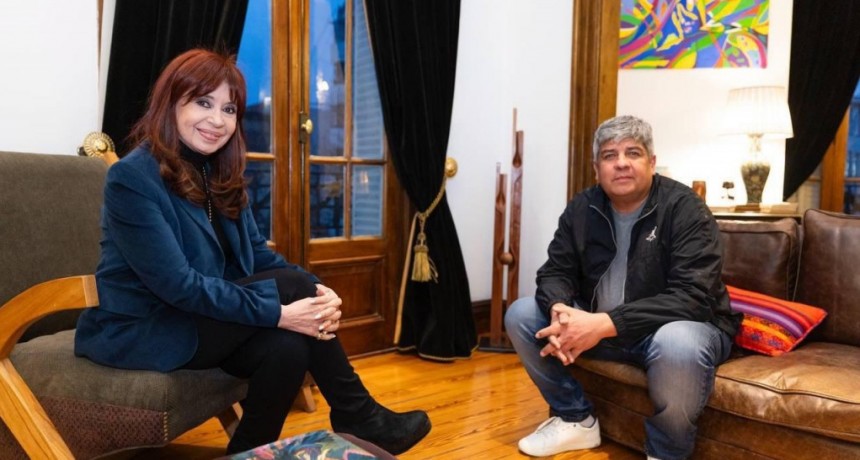 Pablo Moyano se reunió con Cristina Kirchner y respaldó la movilización del 18 de junio