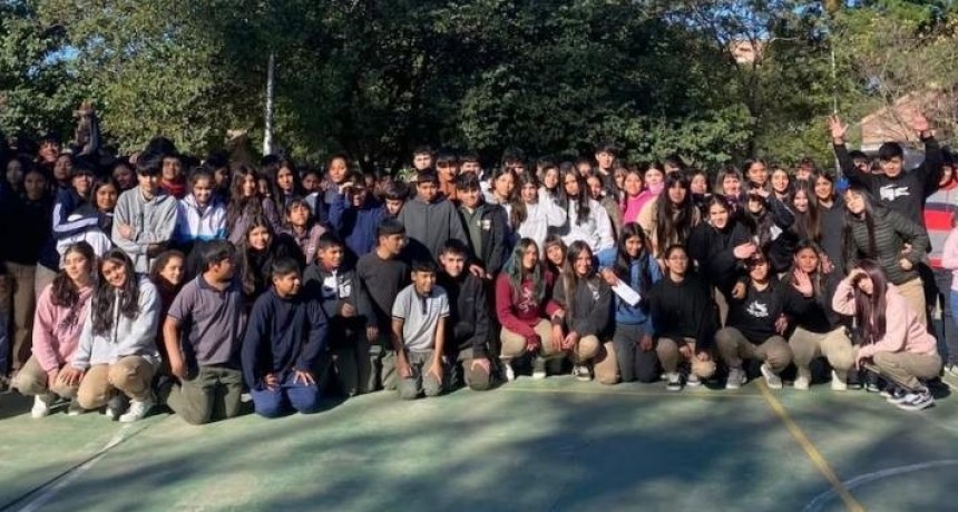 Entre las mejores escuelas: "Es una mención muy especial, algo jamás visto en Gobernador Piedrabuena"
