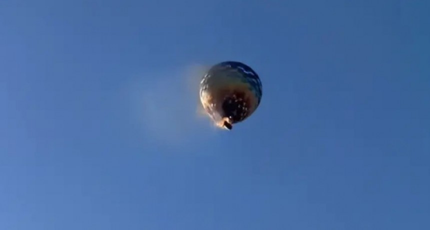 Brasil: globo aerostático cae en llamas y deja al menos ocho muertos