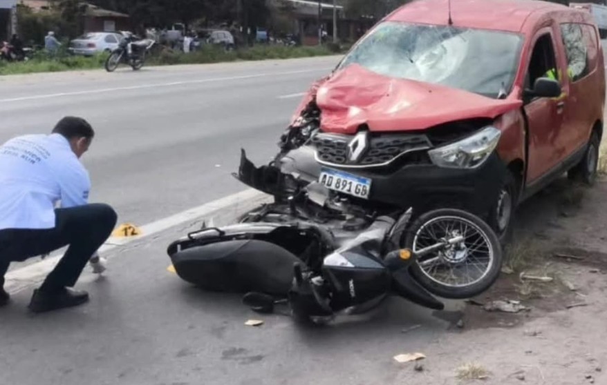 Muri&oacute; un ni&ntilde;o de 7 a&ntilde;os tras un violento choque en la Ruta 38 en Arcadia