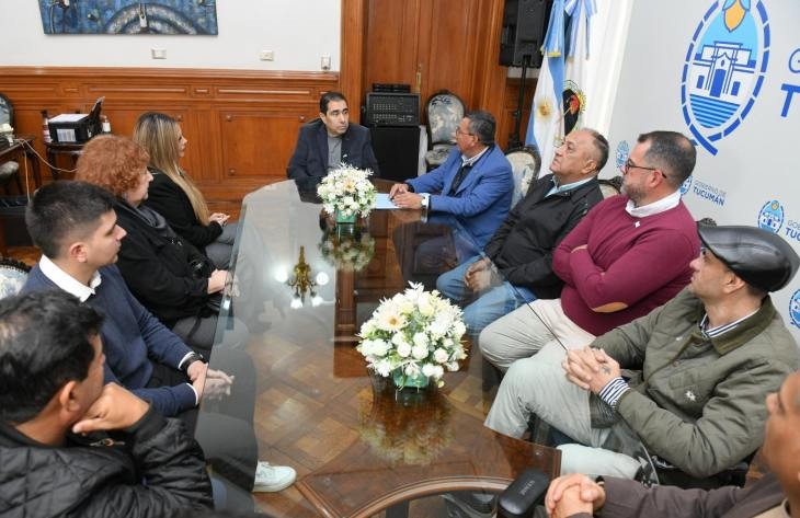 Mansilla, Monteros y la intendente de Lules analizaron obras para el desarrollo de la ciudad