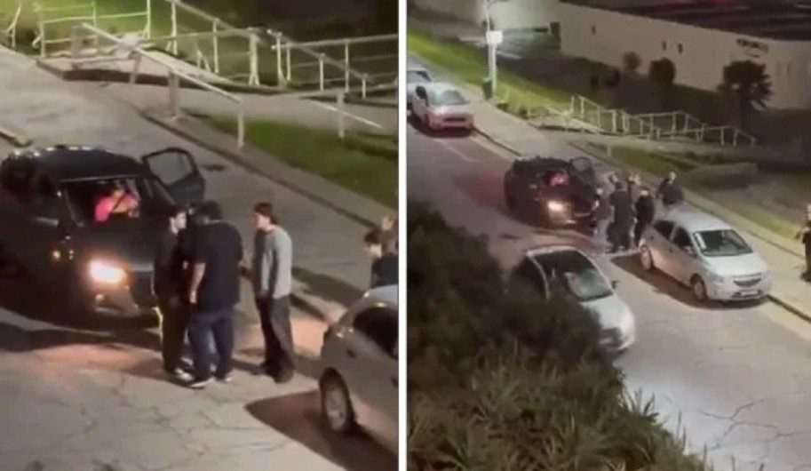 En medio de una pelea lo empujaron y termin&oacute; atropellado por un auto