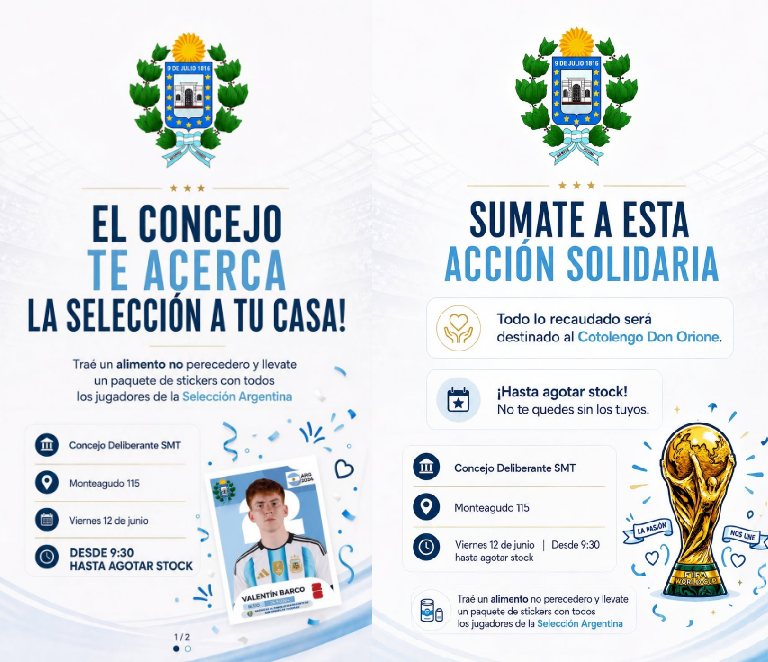 EL CONCEJO TE ACERCA LA SELECCI&Oacute;N A TU CASA