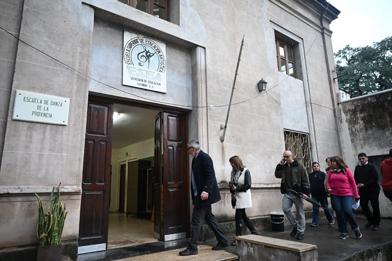 Montaldo supervis&oacute; trabajos en la ESEA y anunci&oacute; mejoras edilicias para m&aacute;s de mil estudiantes