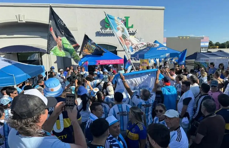 Un restaurante tucumano fue el escenario del banderazo argentino en Kansas City