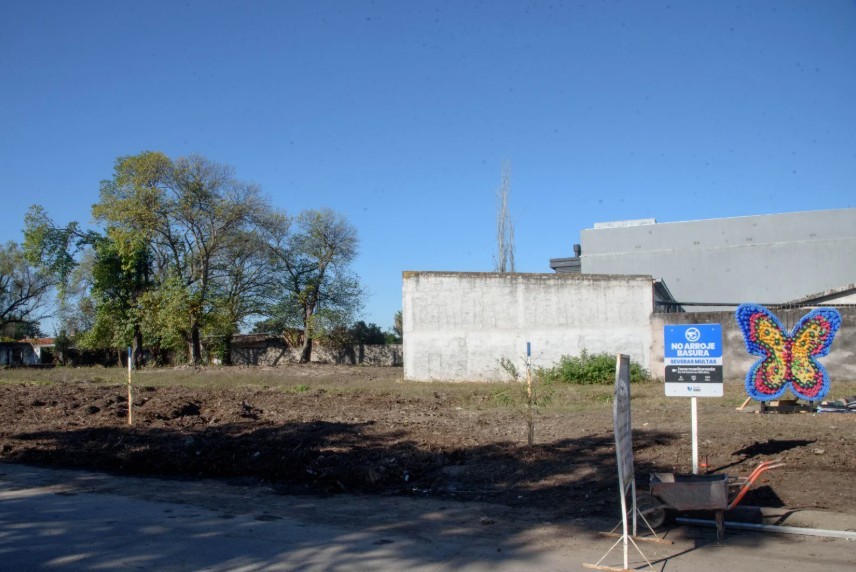 En Barrio Bajo Hondo transforman un hist&oacute;rico basural cr&oacute;nico en un espacio p&uacute;blico de concientizaci&oacute;n ambiental