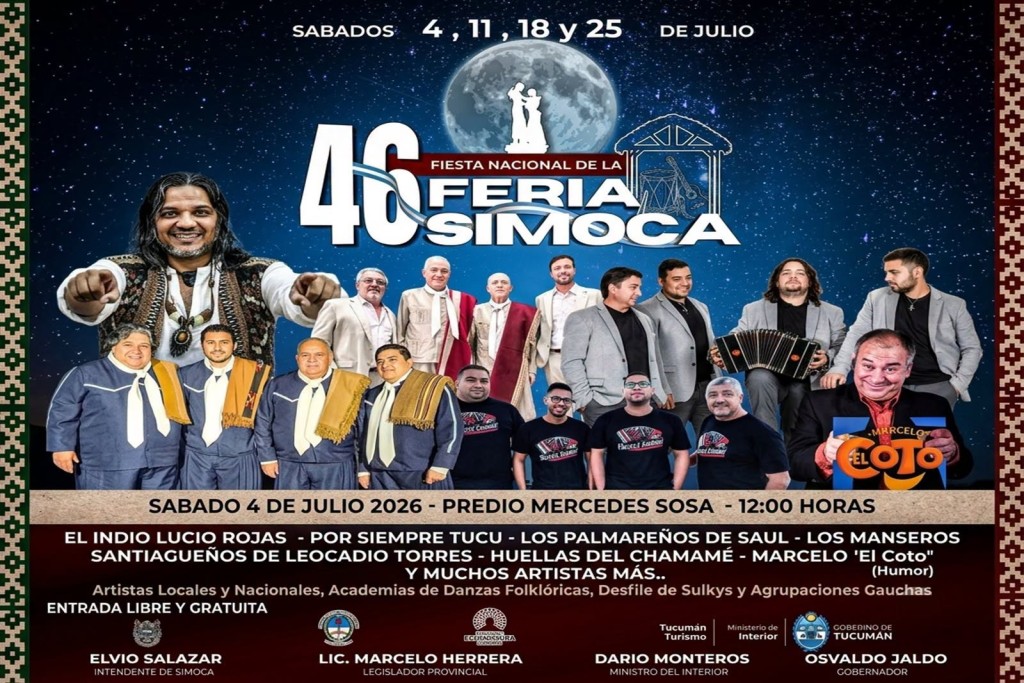 Se realiz&oacute; el lanzamiento de la 46&ordf; edici&oacute;n de la Fiesta Nacional de la Feria de Simoca