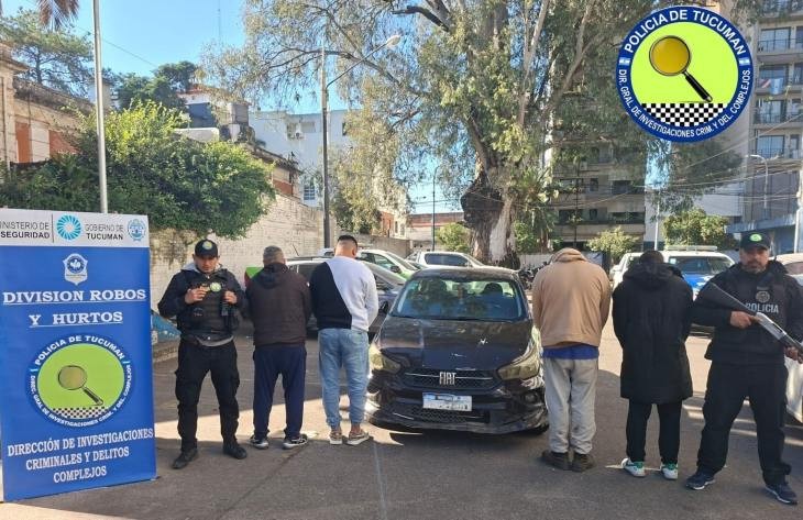 Tres hombres arrestados por el robo a una empresa