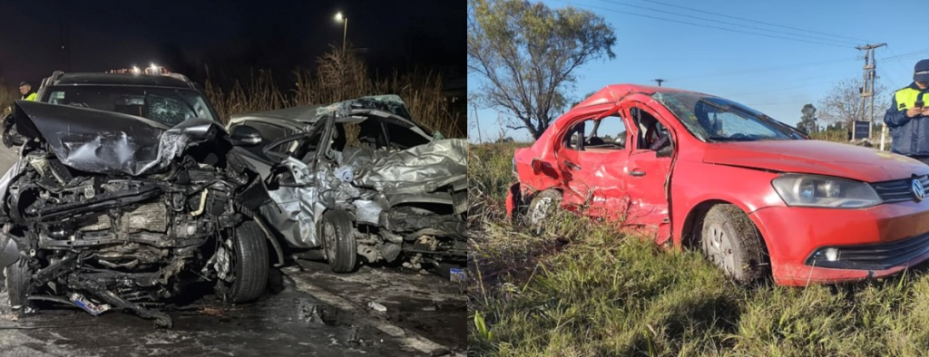 Domingo negro: tres v&iacute;ctimas fatales en dos siniestros viales 