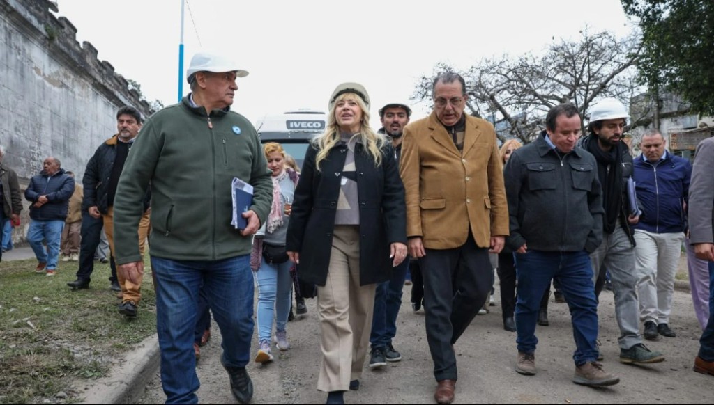 Chahla puso en marcha una obra clave para renovar uno de los principales corredores viales de la capital