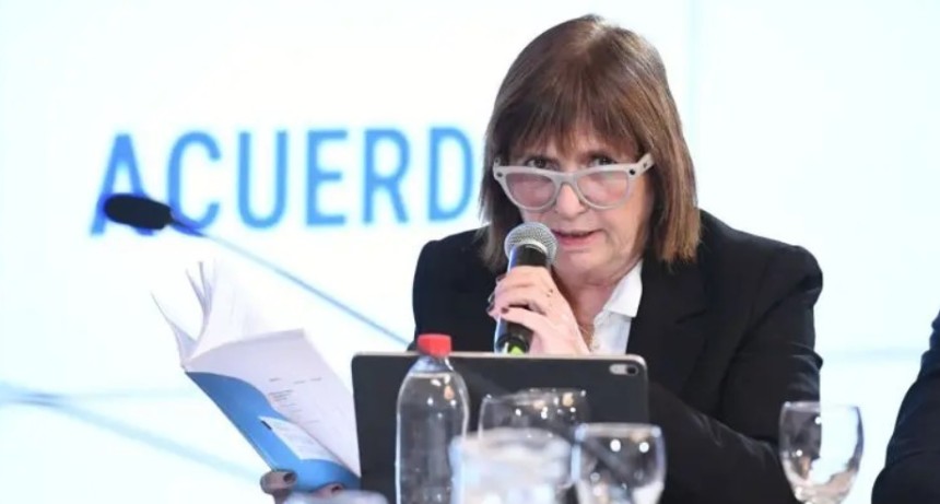 Bullrich objeta el retiro del pliego de Michelli y se diferencia de Milei 