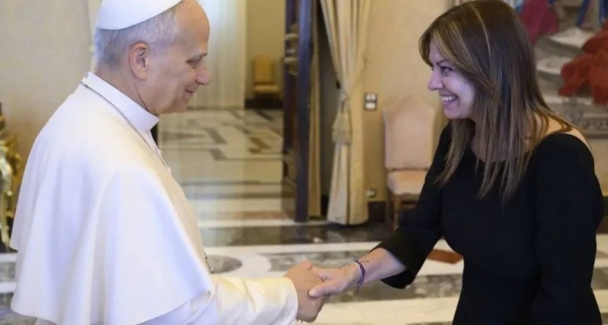 El Papa Le&oacute;n XIV recibi&oacute; a Sandra Pettovello en el Vaticano