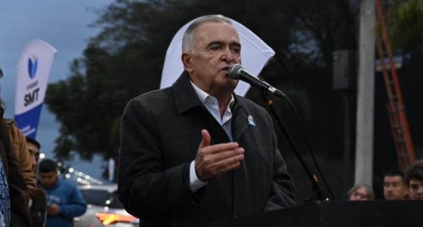 El Gobernador advirti&oacute; sobre la ca&iacute;da de la coparticipaci&oacute;n