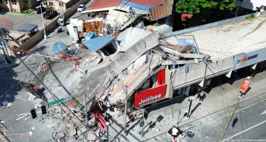 Terremoto en Filipinas deja 36 muertos y 167 heridos
