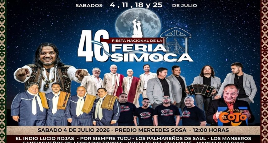 Se realiz&oacute; el lanzamiento de la 46&ordf; edici&oacute;n de la Fiesta Nacional de la Feria de Simoca