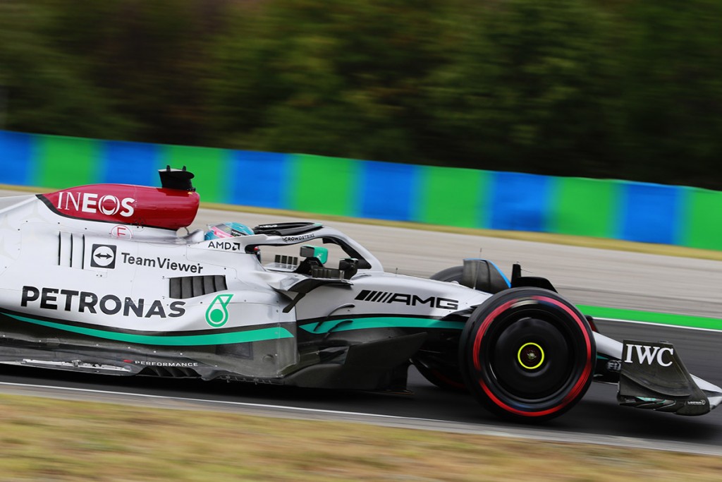 GP de Hungría: Russell consiguió su primera pole en la F1 con el Mercedes