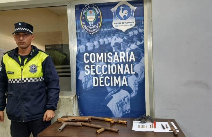 Allanamientos por amenazas y lesiones con armas de fuego