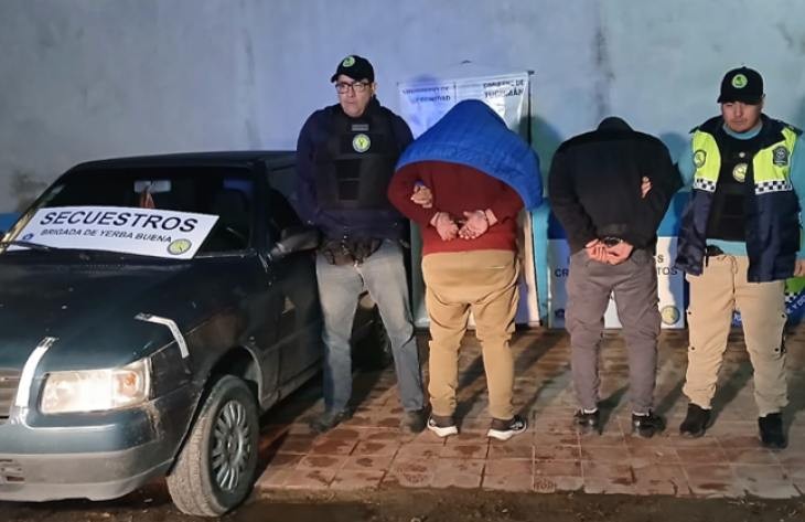 Atrapan a los presuntos autores de un robo con inhibidor de alarmas